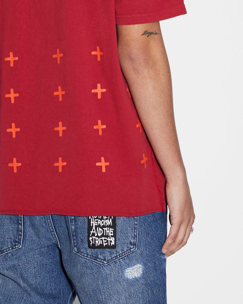 KSUBI Heart Biggie Ss Tee Mens Apparel