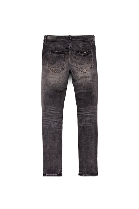 PURPLE BRAND P001 Black Big Knee Blowouts Mens Apparel
