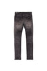 PURPLE BRAND P001 Black Big Knee Blowouts Mens Apparel