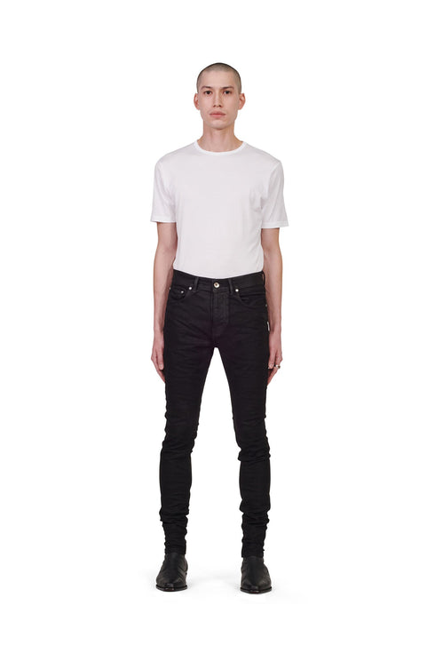 PURPLE BRAND P001 'Made In Italy' BLACK MIDNIGHT OIL Mens Apparel