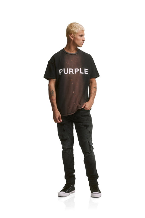 PURPLE BRAND P101-JBCT223 Textured Jersey Inside Out Mens Apparel
