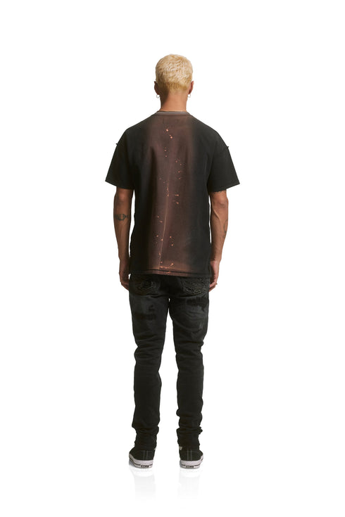 PURPLE BRAND P101-JBCT223 Textured Jersey Inside Out Mens Apparel