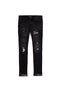PURPLE BRAND P001 Black Vintage Holographic Mens Apparel