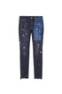 PURPLE BRAND P001 Color black Patch Denim Mens Apparel