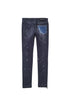 PURPLE BRAND P001 Color black Patch Denim Mens Apparel