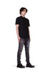 PURPLE BRAND P001 Color black Patch Denim Mens Apparel