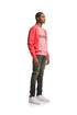 PURPLE BRAND P001-DIVP223 Dark Indigo Vintage W/paint Mens Apparel