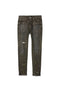PURPLE BRAND P001 Dirty Tinted Black Vintage Mens Apparel