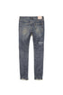 PURPLE BRAND P001 Dirty Tinted Inidgo Vintage Mens Apparel