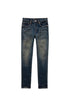 PURPLE BRAND P001-DIVP223 Dark Indigo Vintage W/paint Mens Apparel