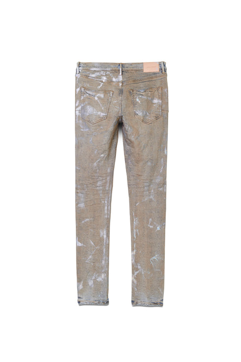 PURPLE BRAND P001 Holographic Earth Jacquard Mens Apparel