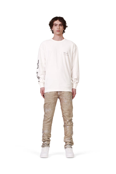 PURPLE BRAND P001 Holographic Earth Jacquard Mens Apparel