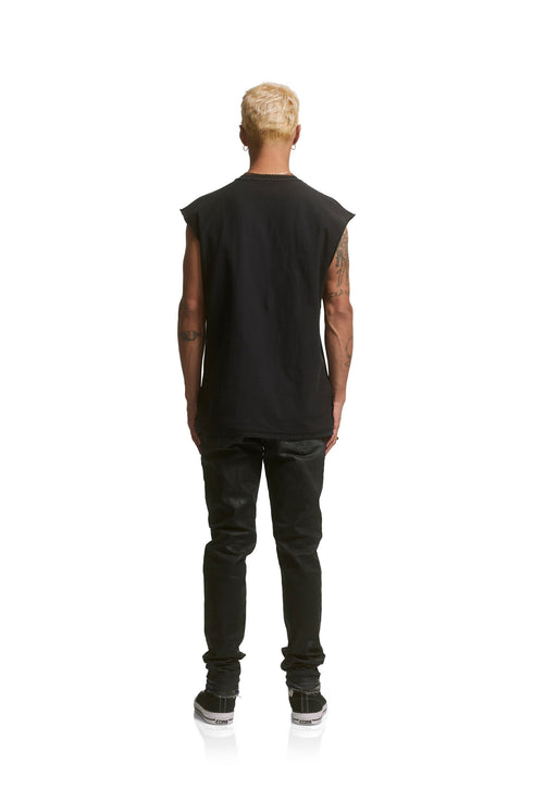 PURPLE BRAND P001-IBCG223 Mid Indigo Black Color Mens Apparel
