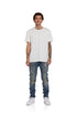 PURPLE BRAND P001 Indigo Dirty Vintage White Mens APPAREL