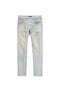 PURPLE-BRAND P001 Light Bleached Indigo Mens Apparel