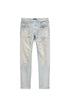 PURPLE-BRAND P001 Light Bleached Indigo Mens Apparel