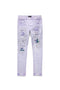 PURPLE BRAND P001-LRPP223 Lavender Heavy Repair Mens Apparel