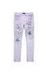 PURPLE BRAND P001-LRPP223 Lavender Heavy Repair Mens Apparel