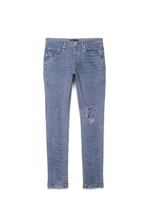 PURPLE BRAND P001 Med Grey Contrast Stitch Mens Apparel