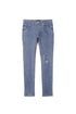 PURPLE BRAND P001 Med Grey Contrast Stitch Mens Apparel