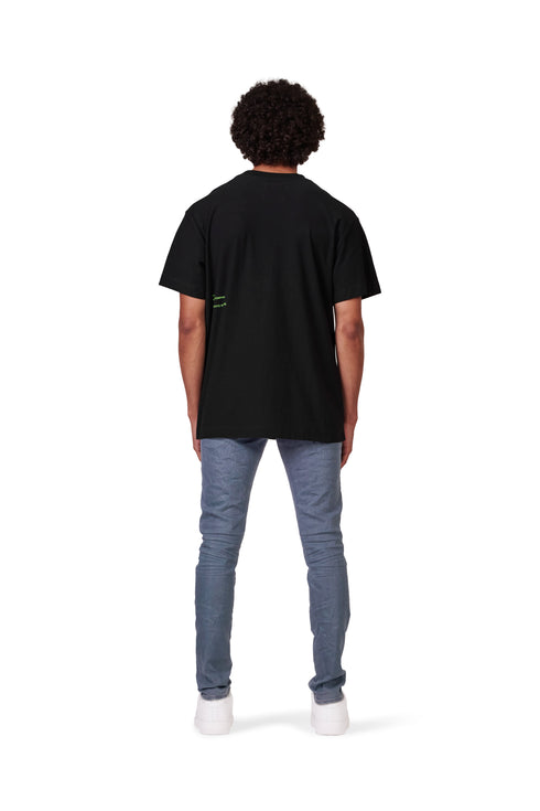 PURPLE BRAND P001 Med Grey Contrast Stitch Mens Apparel