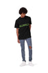 PURPLE BRAND P001 Med Grey Contrast Stitch Mens Apparel