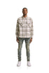 PURPLE BRAND P001-MIAB223 Mid Indigo Acid Bleach Mens Apparel