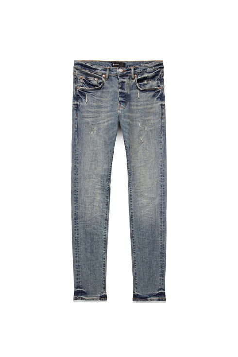 PURPLE BRAND P001-MING123 Mid Indigo Aged Mens Apparel