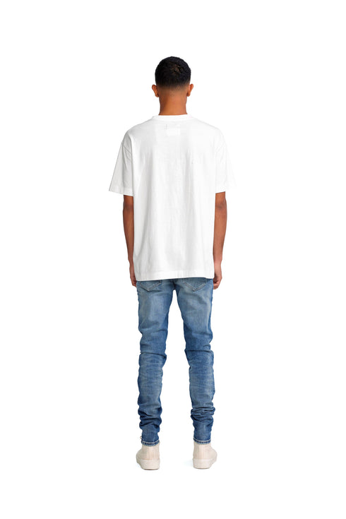 PURPLE BRAND P001-MITY123 'made In Italy' Mid Indigo Mens Apparel