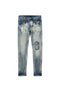 PURPLE BRAND P001-MIVM223 Mid Indigo Dirty Vintage Mens Apparel
