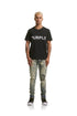 PURPLE BRAND P001-MIVM223 Mid Indigo Dirty Vintage Mens Apparel