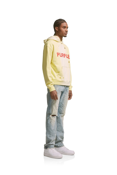 PURPLE BRAND P447-FHEC223 French Terry PO Hoody Mens Apparel