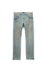 PURPLE BRAND P005-SLLD223 Straight Leg Light Indigo Mens Apparel