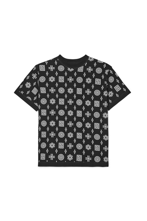 PURPLE BRAND S/S Tee - Monogram Black Mens Apparel