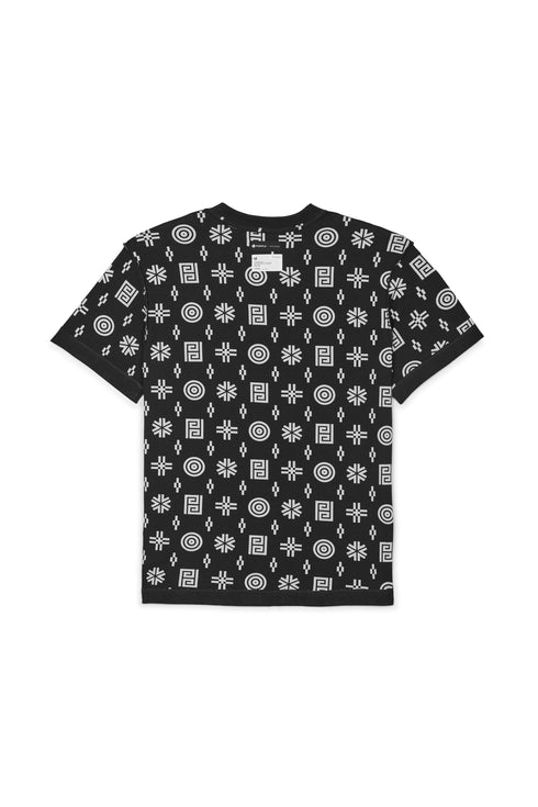 PURPLE BRAND S/S Tee - Monogram Black Mens Apparel