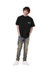 PURPLE BRAND S/S Tee - Monogram Black Mens Apparel