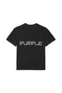 PURPLE BRAND S/S Tee - Wordmark Black Mens Apparel