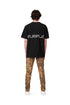 PURPLE BRAND S/S Tee - Wordmark Black Mens Apparel