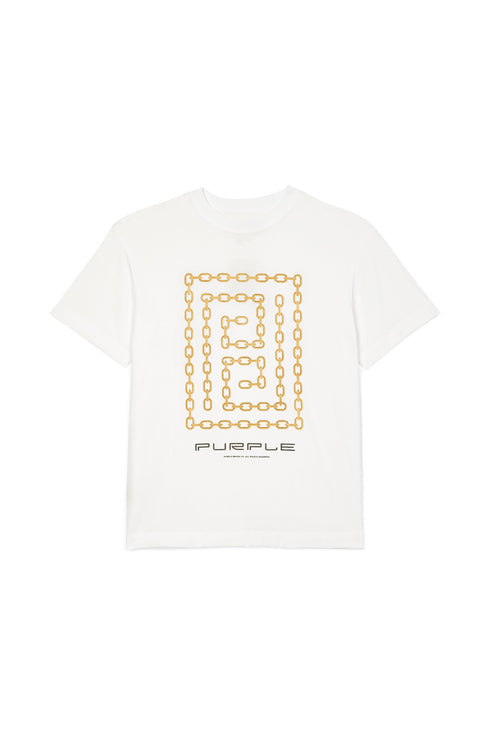 PURPLE BRAND S/S Tee - Meander Chain Mens Apparel