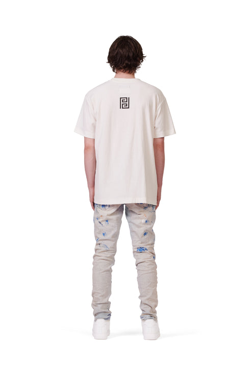 PURPLE BRAND S/S Tee - Meander Chain Mens Apparel