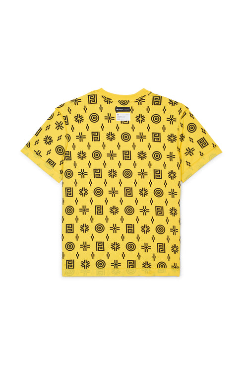 PURPLE BRAND Textured Jersey Ss Tee - Monogram Mens Apparel