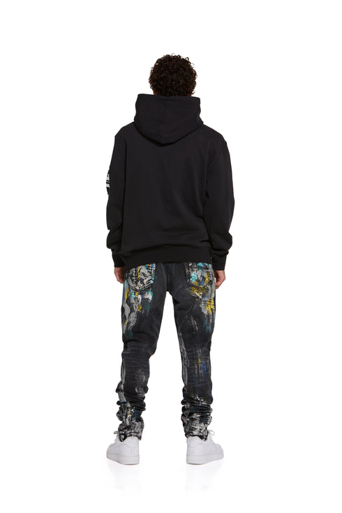 PURPLE BRAND P410 French Terry Po Hoody Gothic Mens Apparel