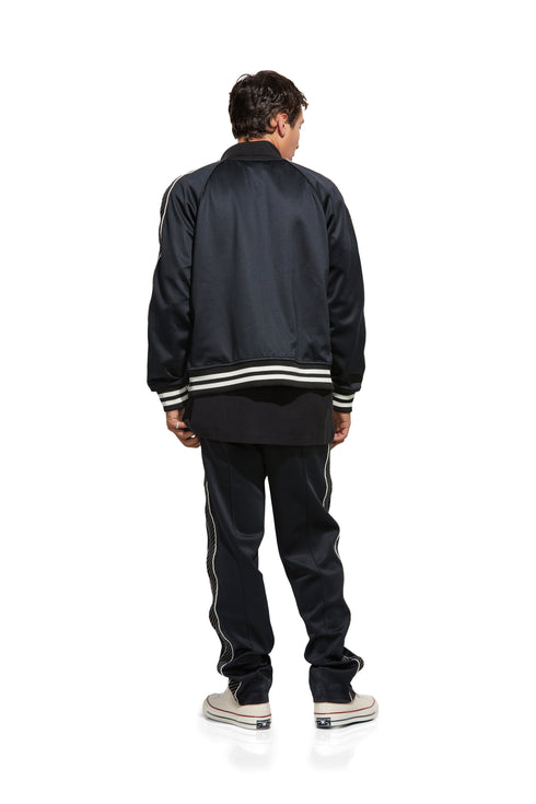 PURPLE BRAND P414 Poly Tricot Track Jacket Mens Apparel