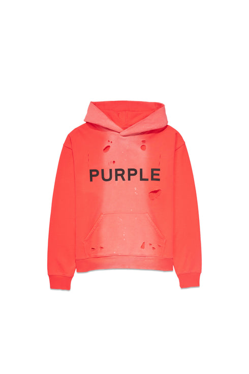 PURPLE BRAND P447-FHPR223 French Terry PO Hoody Mens Apparel
