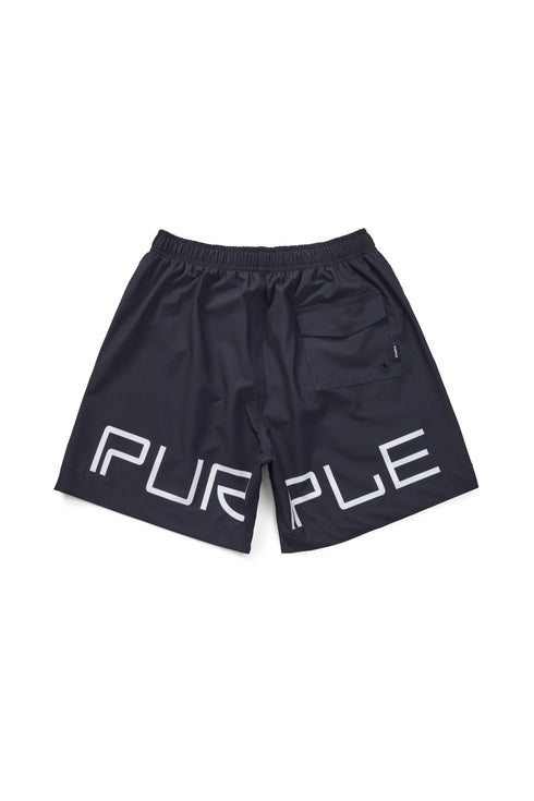 PURPLE BRAND Printed All Round Short Mens Apparel