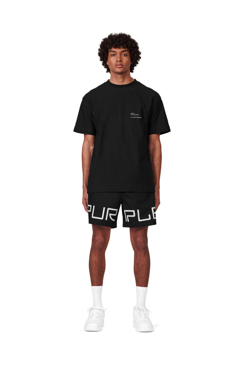 PURPLE BRAND Printed All Round Short Mens Apparel