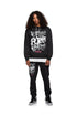 PURPLE-BRAND P410 French Terry Po Hoody Distorted Mens Apparel