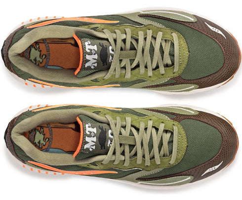 SAUCONY S70682-1 3d Grid Hurricane Tortoise Mens Sneakers