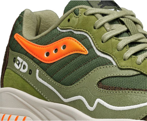 SAUCONY S70682-1 3d Grid Hurricane Tortoise Mens Sneakers