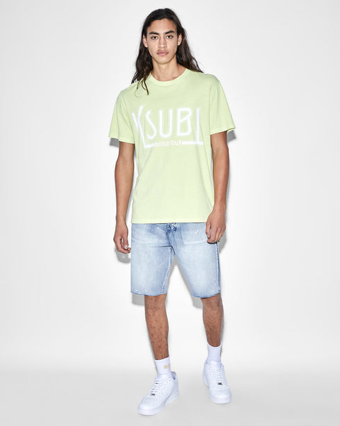 KSUBI Ticket Kash Ss Tee Acid Mens Apparel